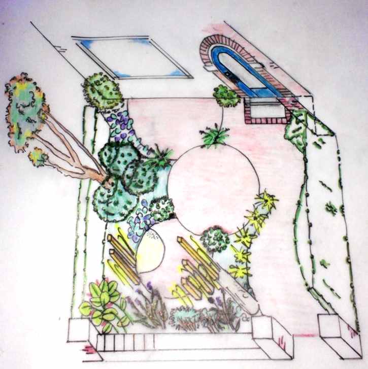 Tuinontwerp voortuin